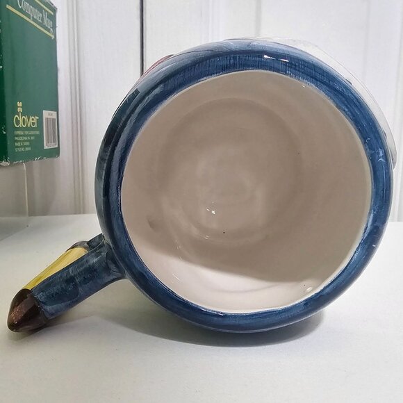 Vintage Clover Computer Mug Retro 80s 90s PC Monitor Novelty Retro Geek Gift Box - Picture 6 of 15